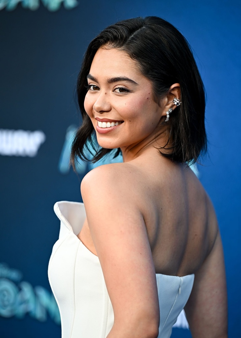 Auli Cravalho's Effortless Glamour Shines at Hollywood Premiere