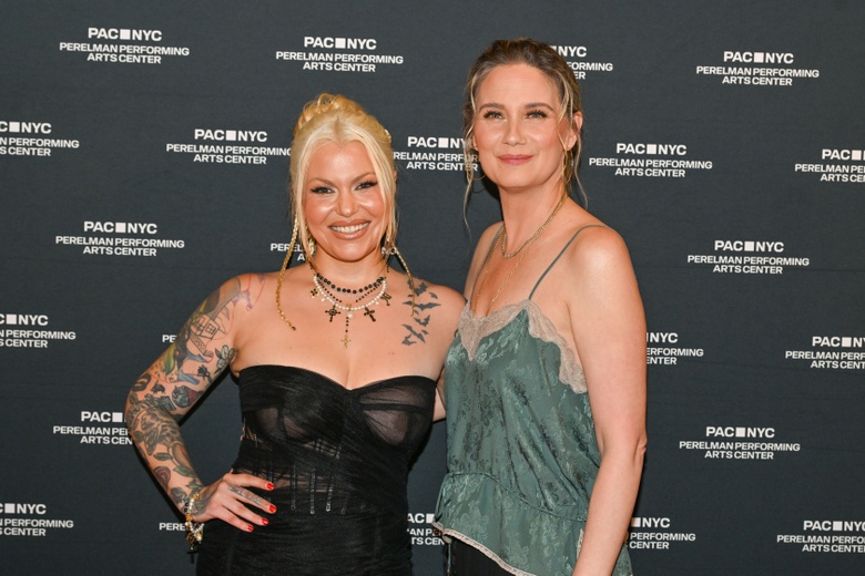 Bailey Sarian is captured attending the opening night of the new musical, 'Giulia The Poison Queen of Palermo' in New York.