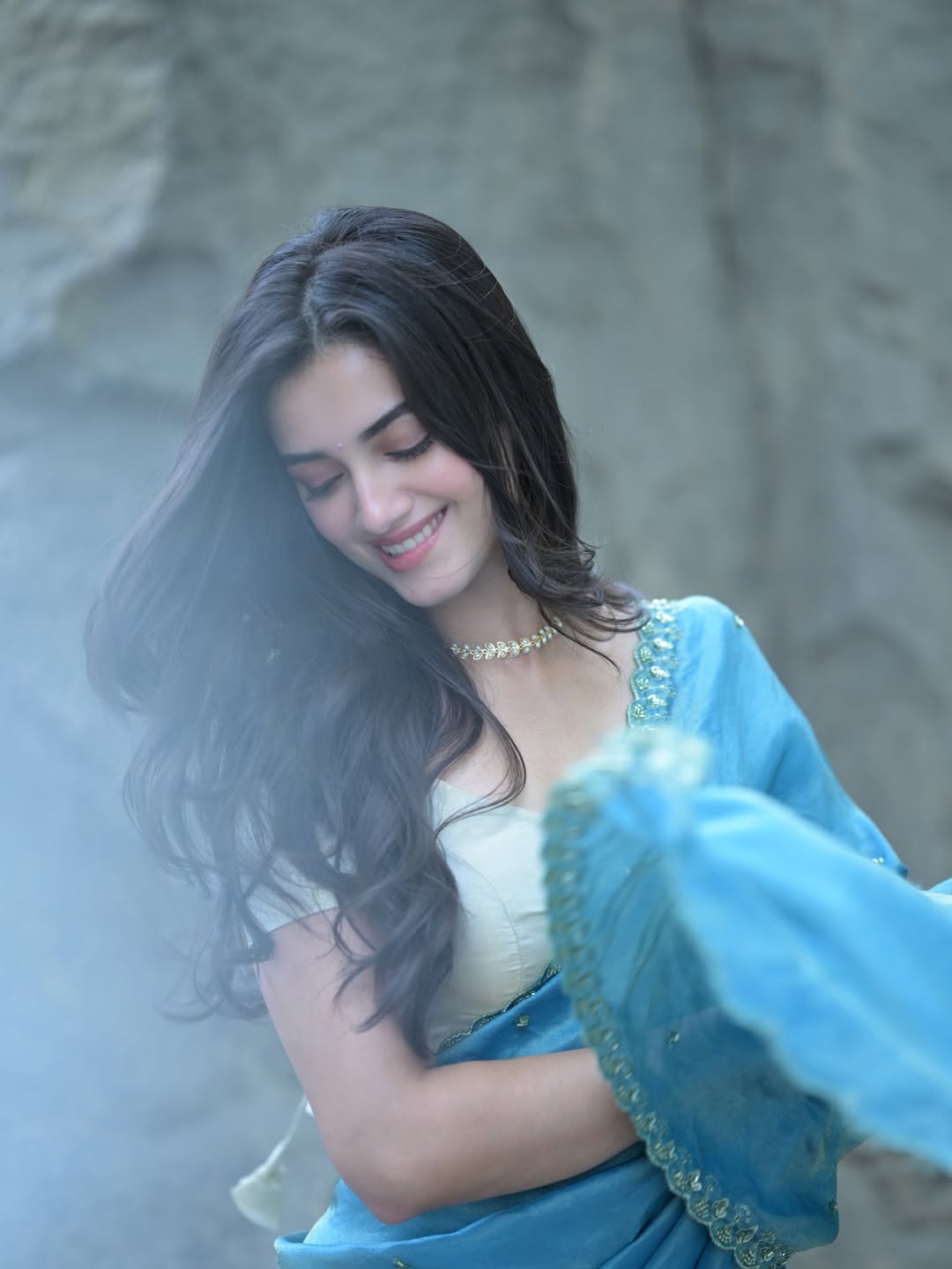 Bhagyashri Borse Shines in Stunning Festive Attire