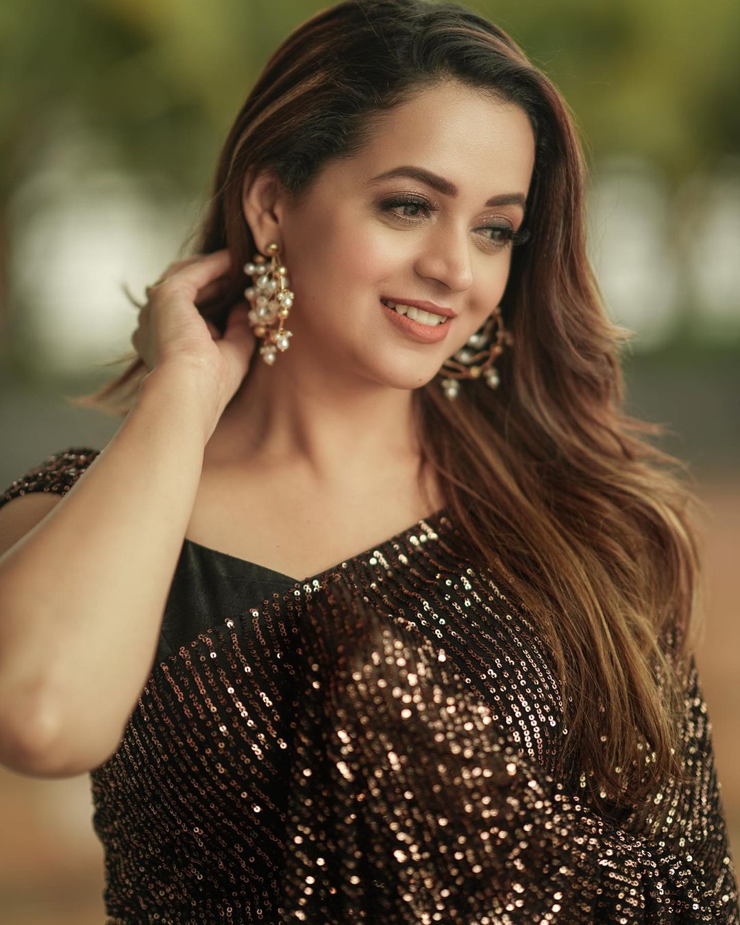 Bhavana Menon Stunning Latest Saree Looks You Must See