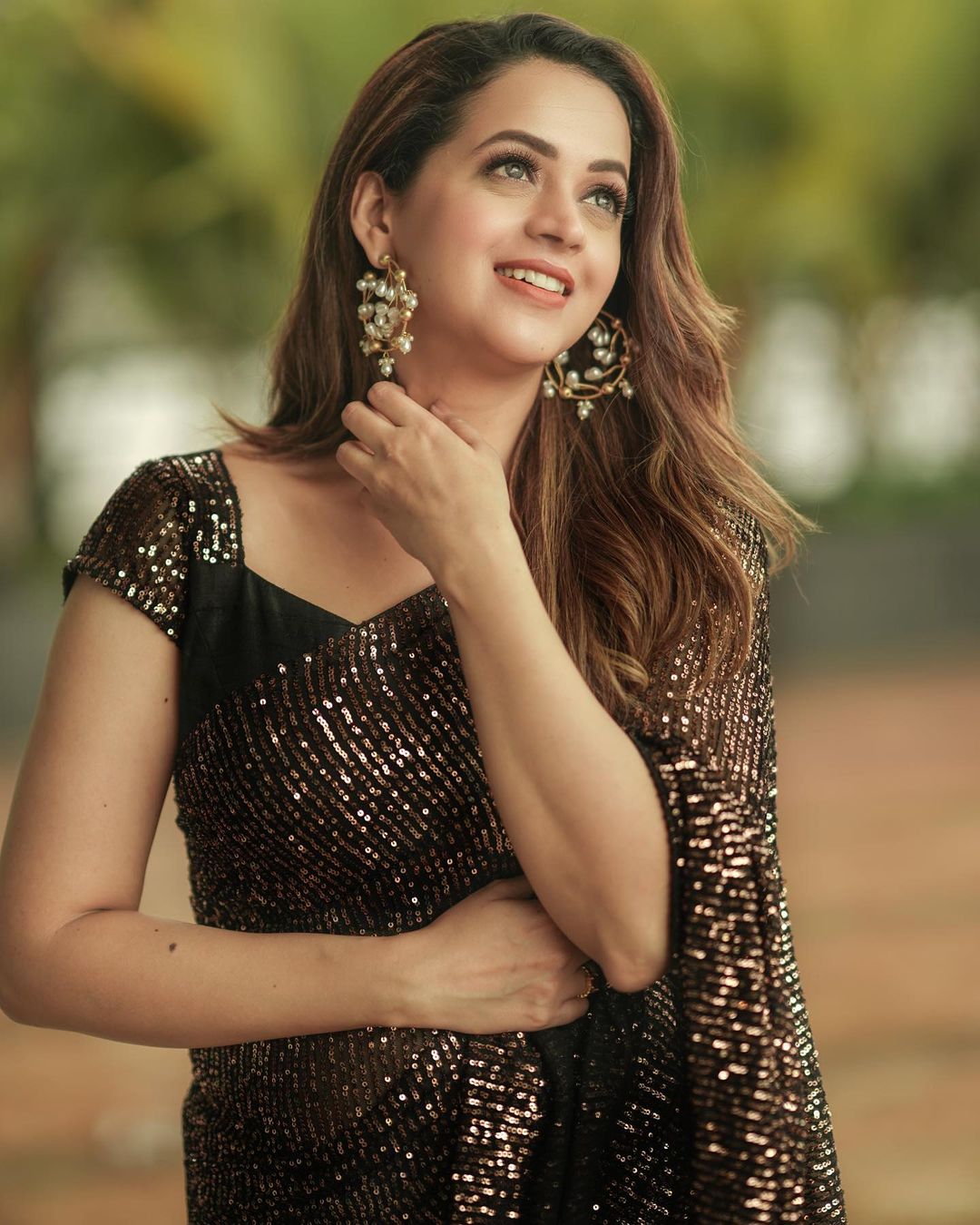 Bhavana Menon Stunning Latest Saree Looks You Must See