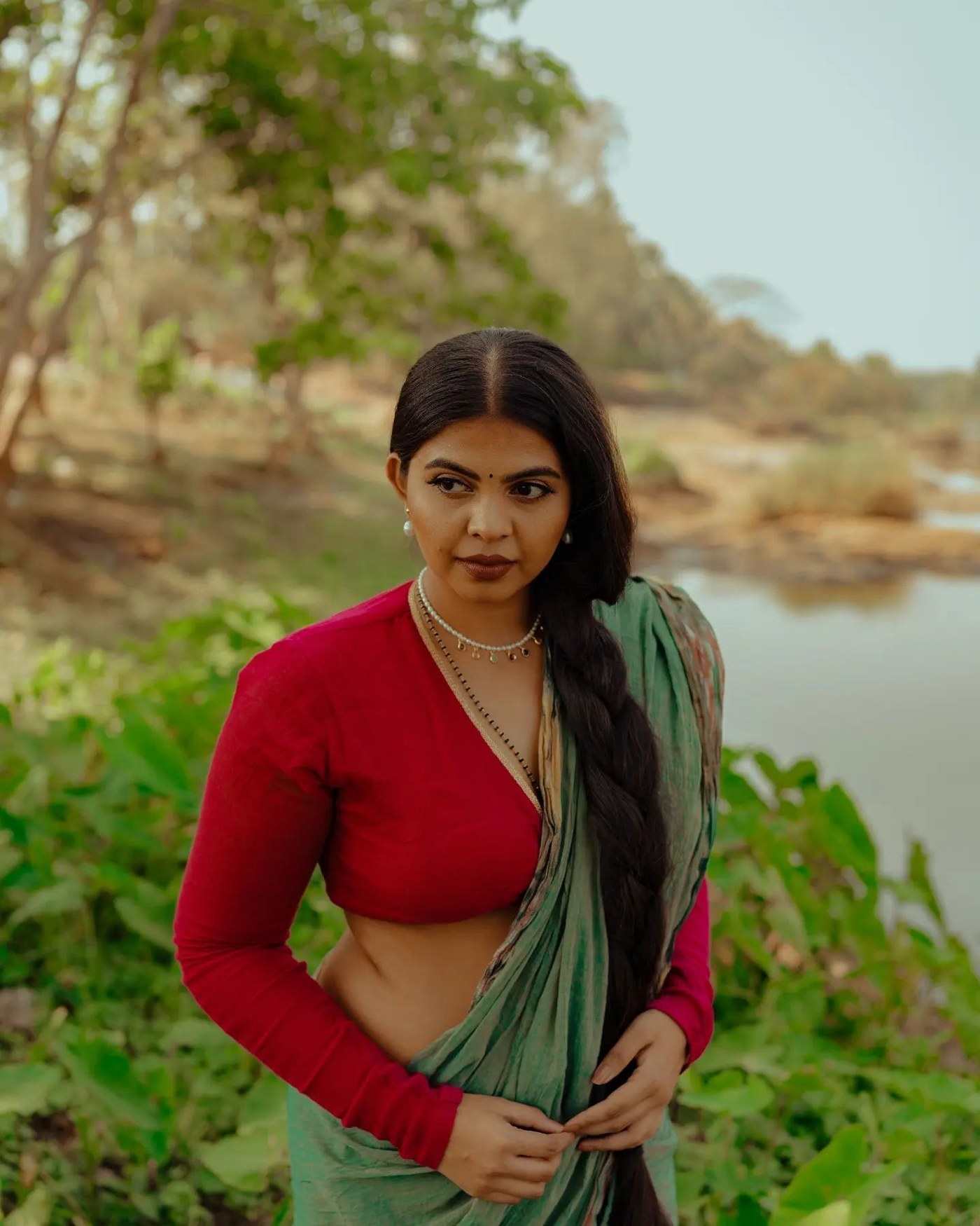 Bhuvaneshwari Devi Poduval: Ethereal Water Portraits