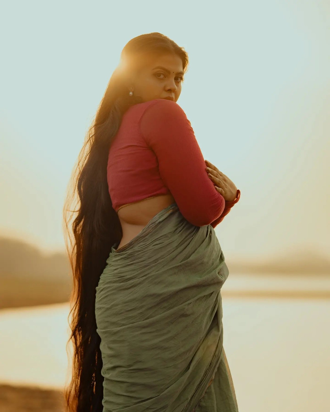 Bhuvaneshwari Devi Poduval: Ethereal Water Portraits