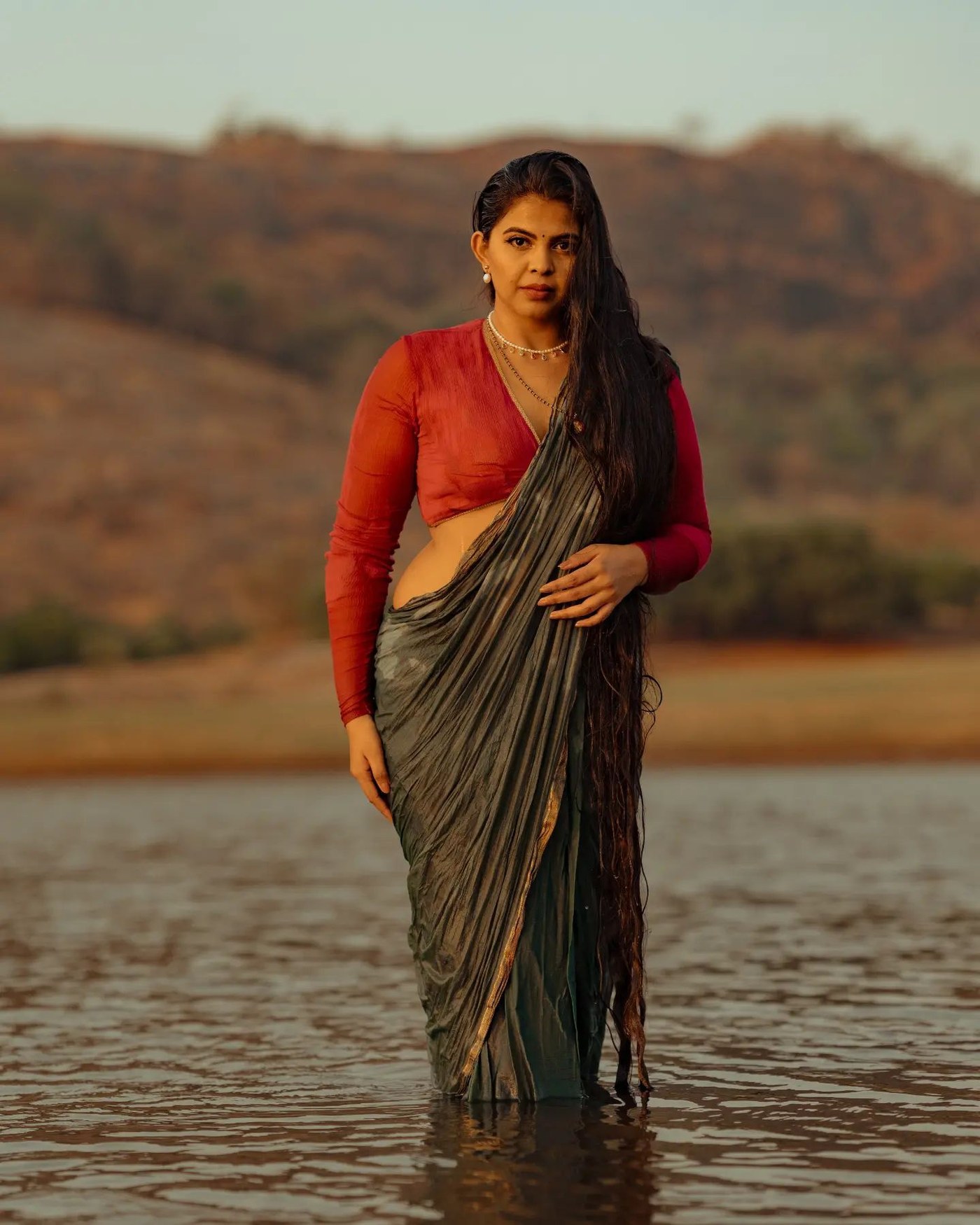 Bhuvaneshwari Devi Poduval: Ethereal Water Portraits