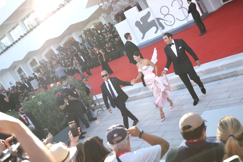 Bianca Balti Captivates in Venice: Effortless Elegance on the Red Carpet