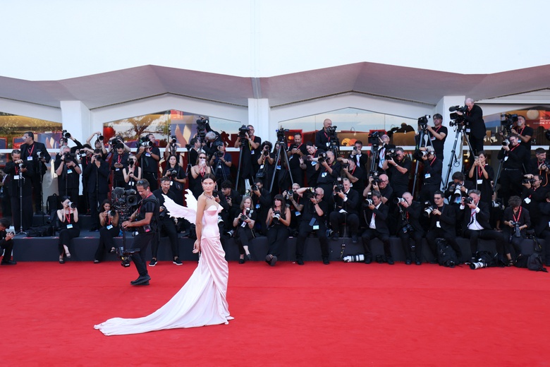 Bianca Balti Captivates in Venice: Effortless Elegance on the Red Carpet