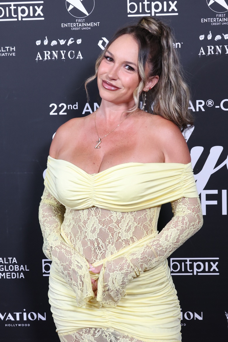 Brecca Brazil attends the 22nd Annual Hollyshorts Film Festival in Los Angeles, looking radiant on the red carpet.