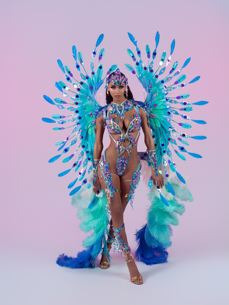 Briana Smith Steals the Spotlight in Stunning Aeroverse Realms Collection Look