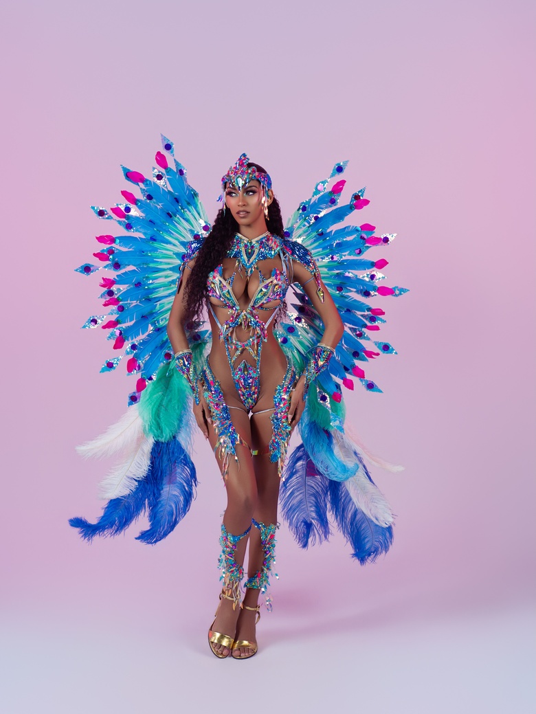 Briana Smith Steals the Spotlight in Stunning Aeroverse Realms Collection Look
