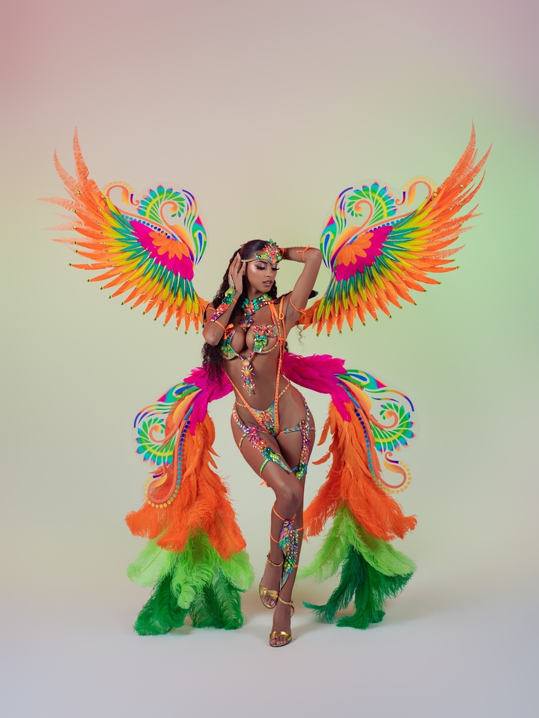 Briana Smith Steals the Spotlight in Stunning Aeroverse Realms Collection Look