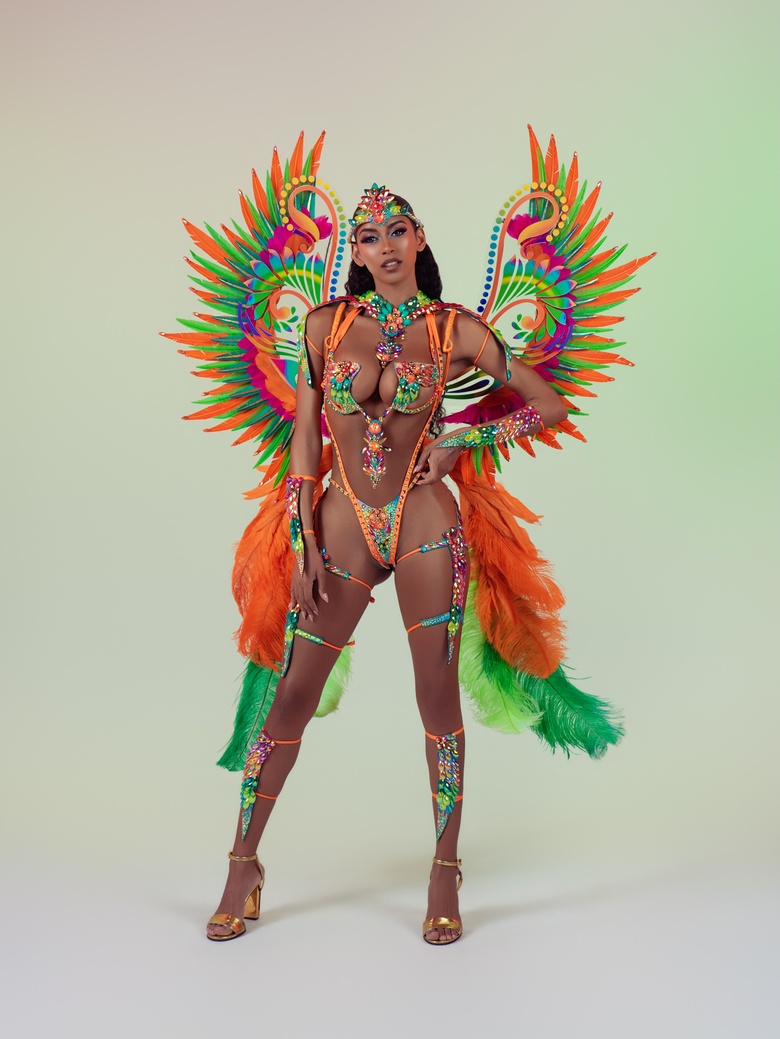 Briana Smith Steals the Spotlight in Stunning Aeroverse Realms Collection Look