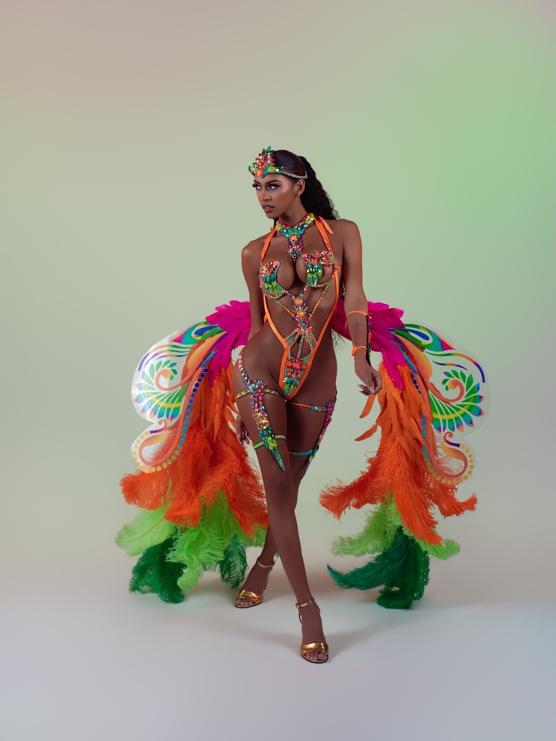 Briana Smith Steals the Spotlight in Stunning Aeroverse Realms Collection Look