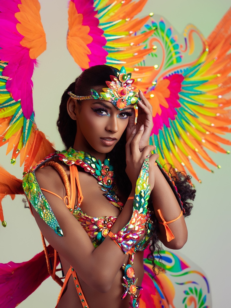 Briana Smith Steals the Spotlight in Stunning Aeroverse Realms Collection Look