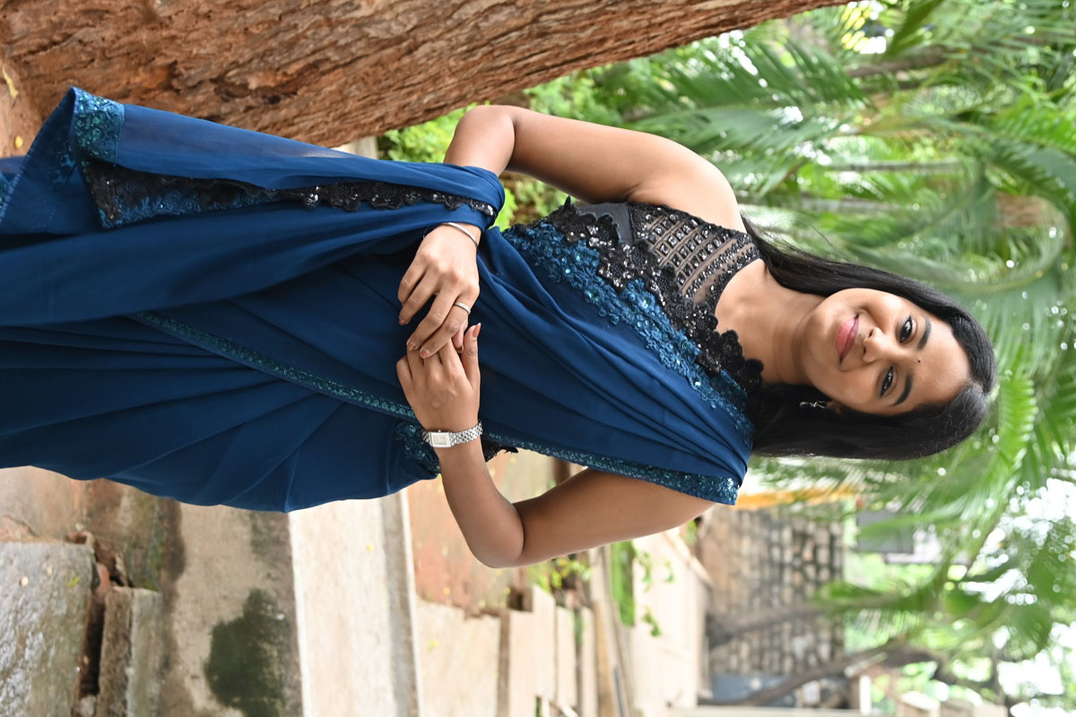 Brigida's Regal Green Saree Look Captures Hearts