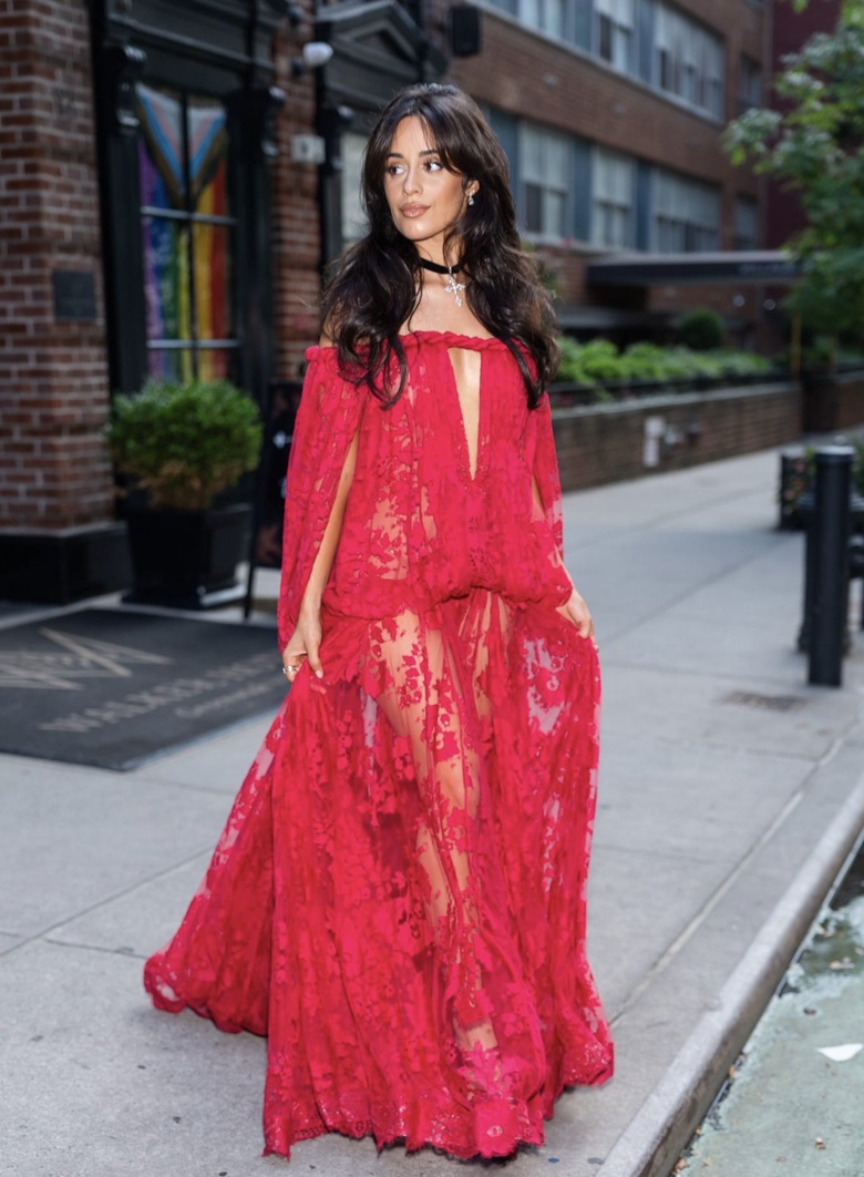 Camila Cabello enjoys a stylish day out exploring the vibrant streets of New York City.