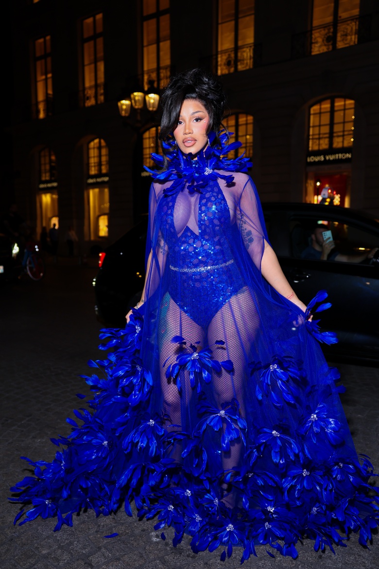 Cardi B Slays at Paris Gala: A Night of Glamour and Confidence