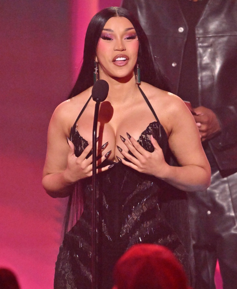Cardi B's Glamorous Glow Steals the Show at the BET Awards