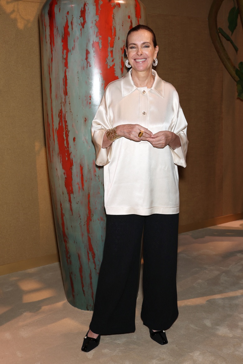 Carole Bouquet Steals the Spotlight at Chanel Haute Couture