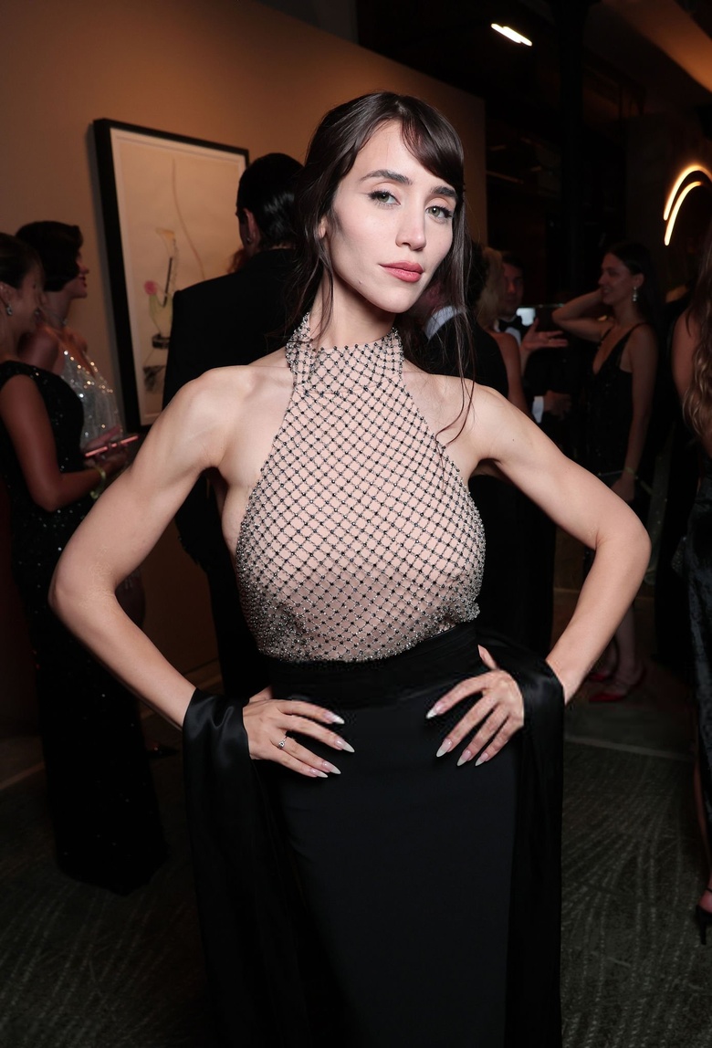 Caylee Cowan Glows in Venice: Effortless Chic at the amfAR Gala