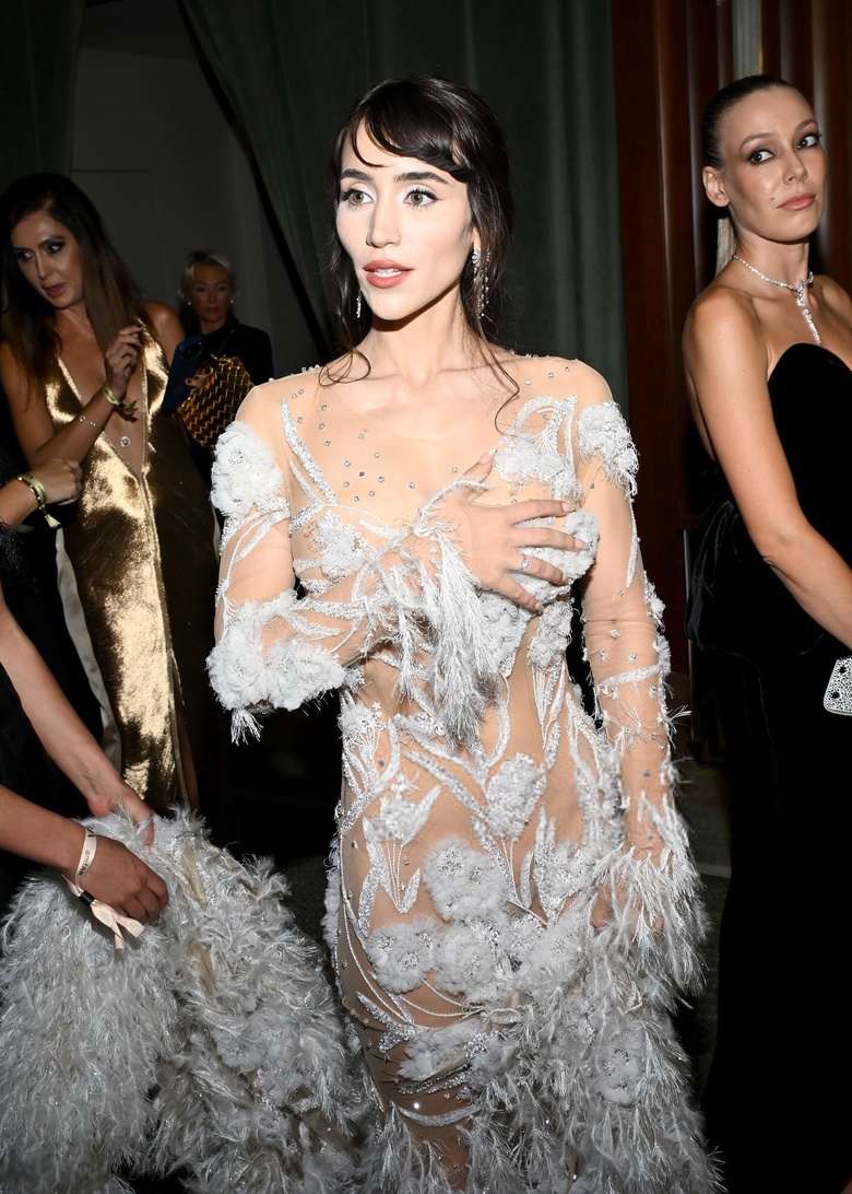 Caylee Cowan Glows in Venice: Effortless Chic at the amfAR Gala