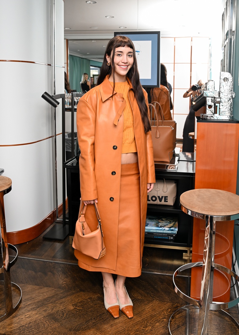 Caylee Cowan shines at the Tod's Marlin Collection Launch in glamorous Beverly Hills style.