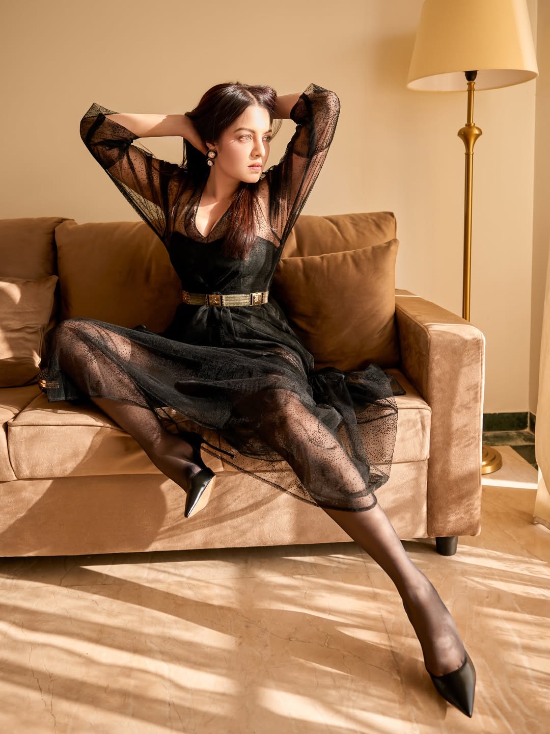 Celina Jaitly's Bold Black Glamour Redefines Bollywood Style