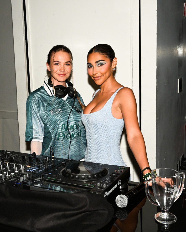 Chantel Jeffries Brings the Heat at the Summer of Tennis Event