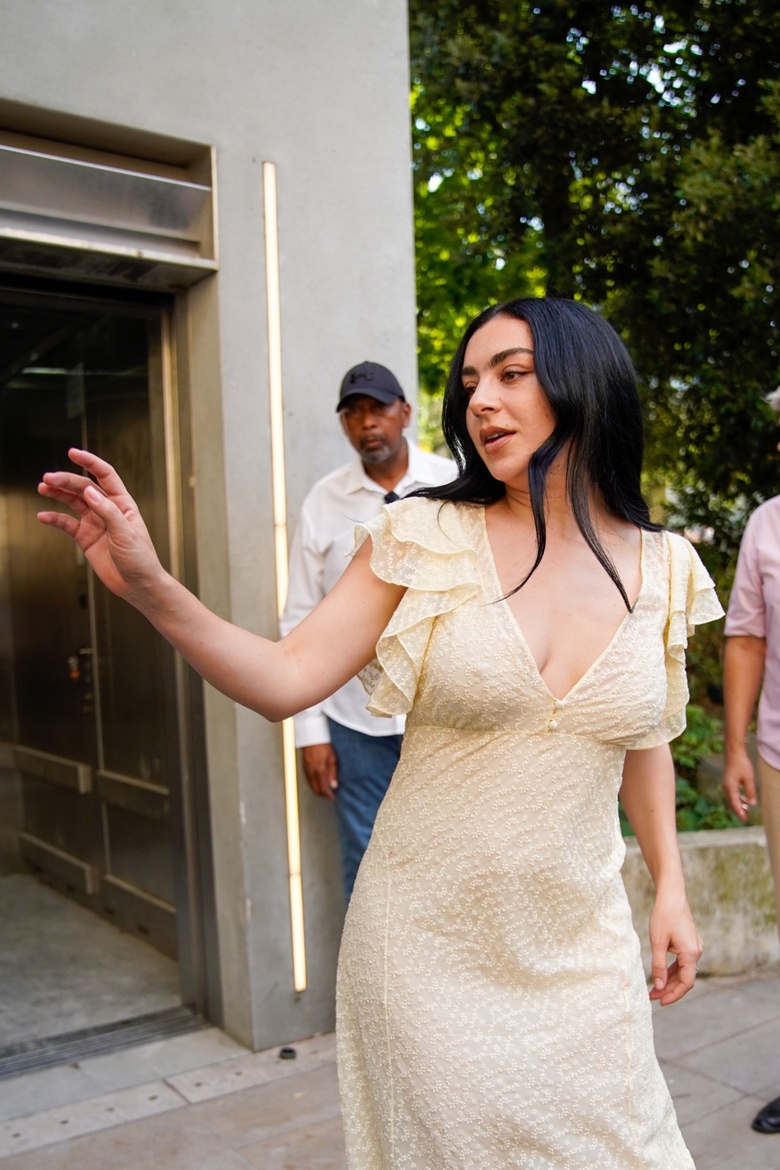 Charli Xcx's Parisian Glow: Shining Bright at 'Eruption'