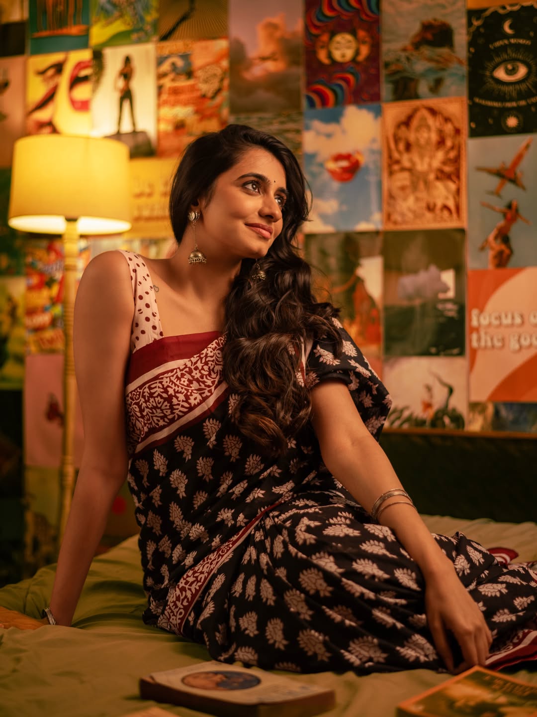 Cherukuri Maanasa Choudhary's Elegant & Contemplative Style