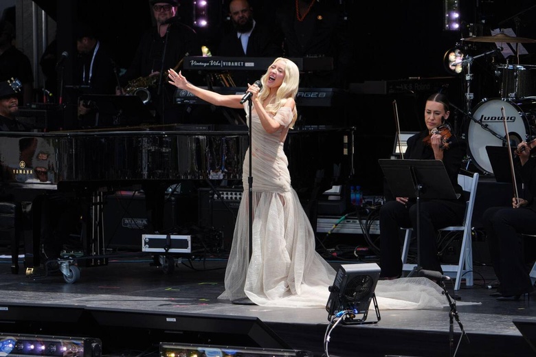 Christina Aguilera Brings the Glamour with Iconic Hollywood Style