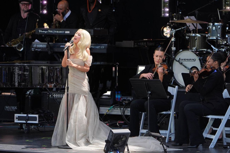 Christina Aguilera Brings the Glamour with Iconic Hollywood Style