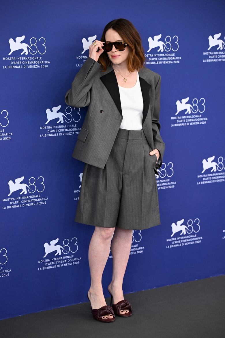 Claire Foy graces the photocall at the 83rd Venice International Film Festival in a sophisticated ensemble. - Photos & Updates