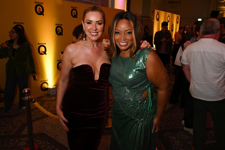 Claire Sweeney Shines in Stunning Red Carpet Glamour