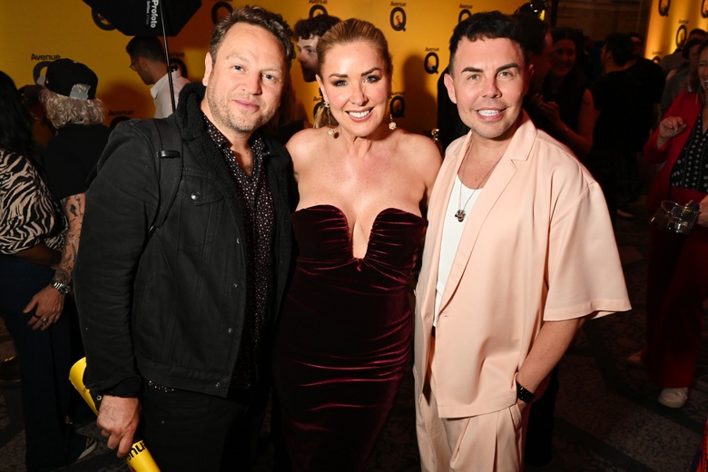 Claire Sweeney Shines in Stunning Red Carpet Glamour