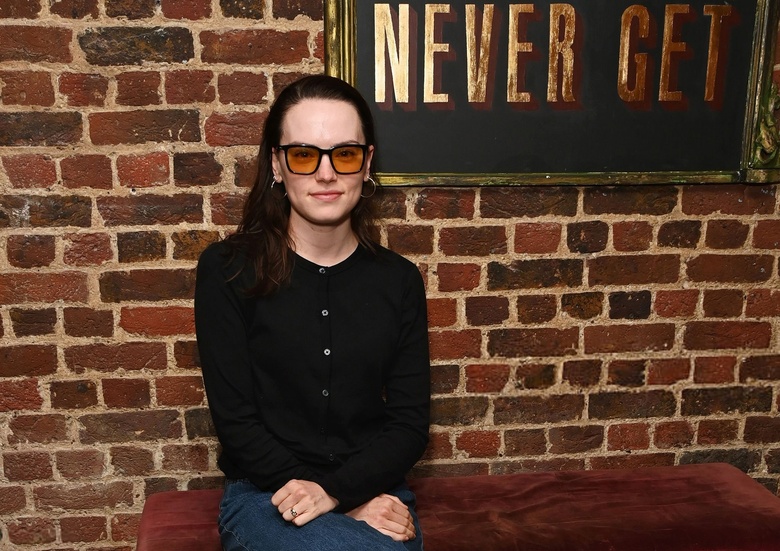 Daisy Ridley attending a press night after party, radiating elegance in a chic ensemble. - Photos & Updates
