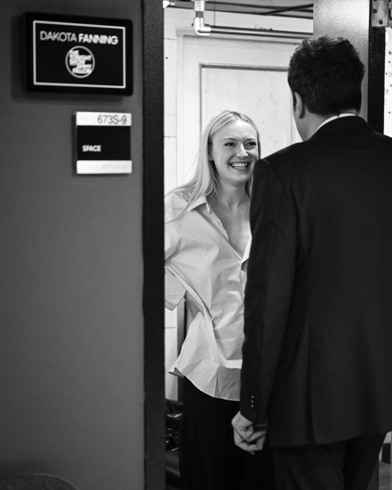 Dakota Fanning Radiates Effortless Glamour on The Tonight Show