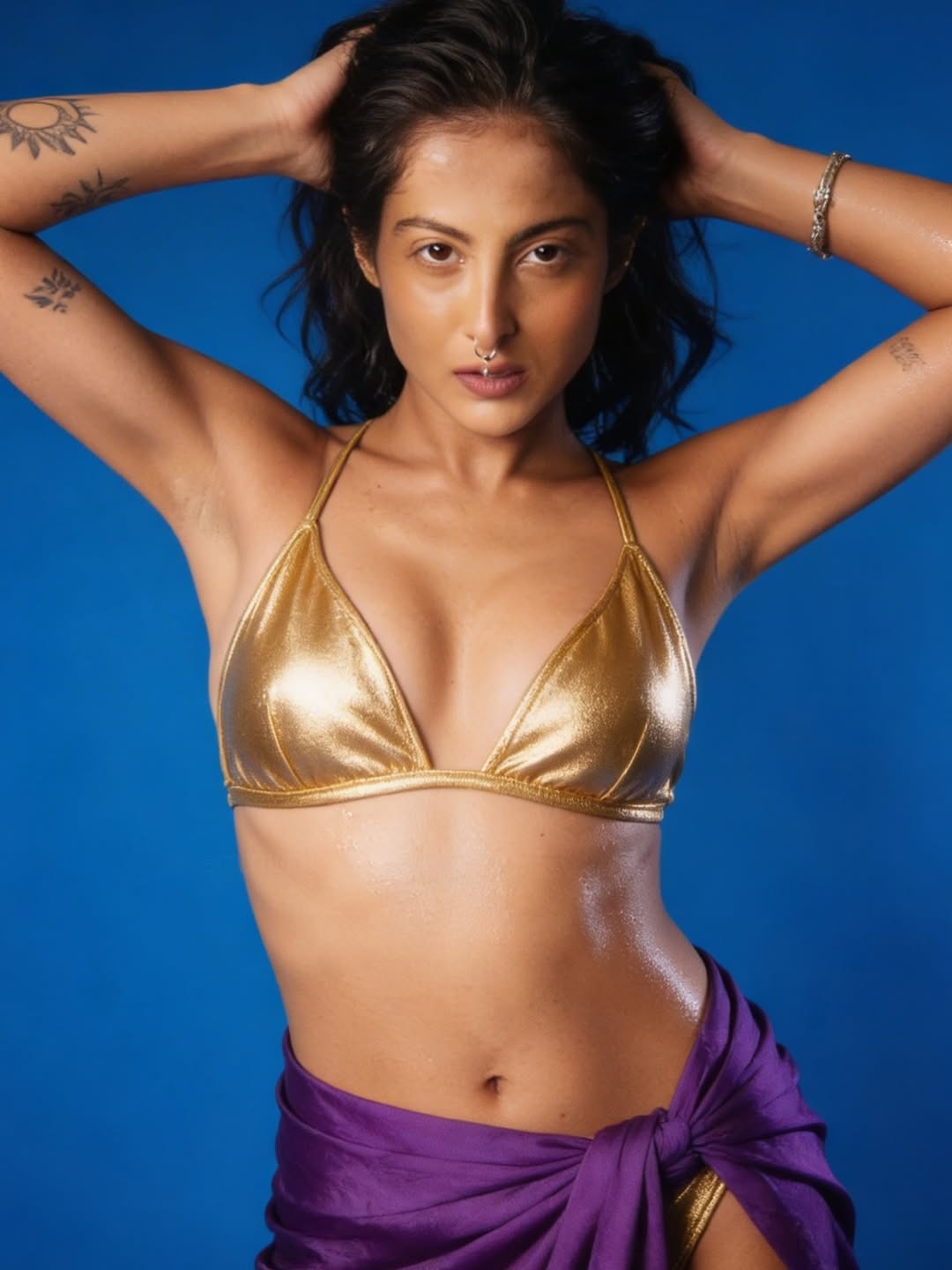 Debpriya Ghosh’s Bold Bikini Saree Fusion Redefines Glamour