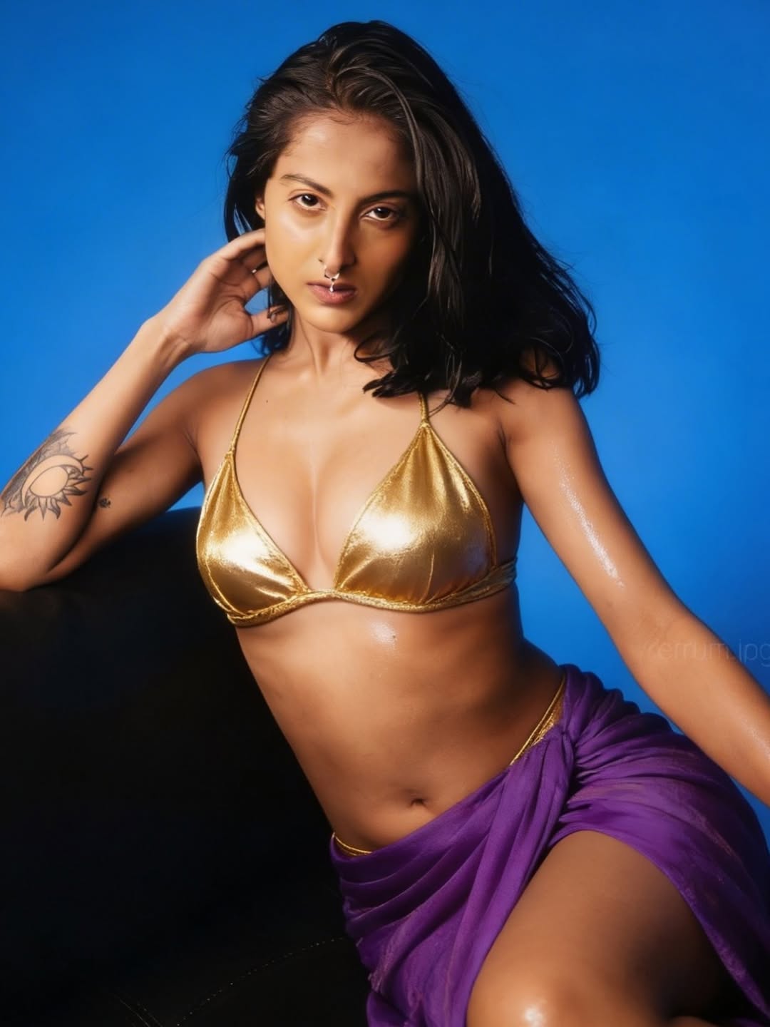 Debpriya Ghosh’s Bold Bikini Saree Fusion Redefines Glamour