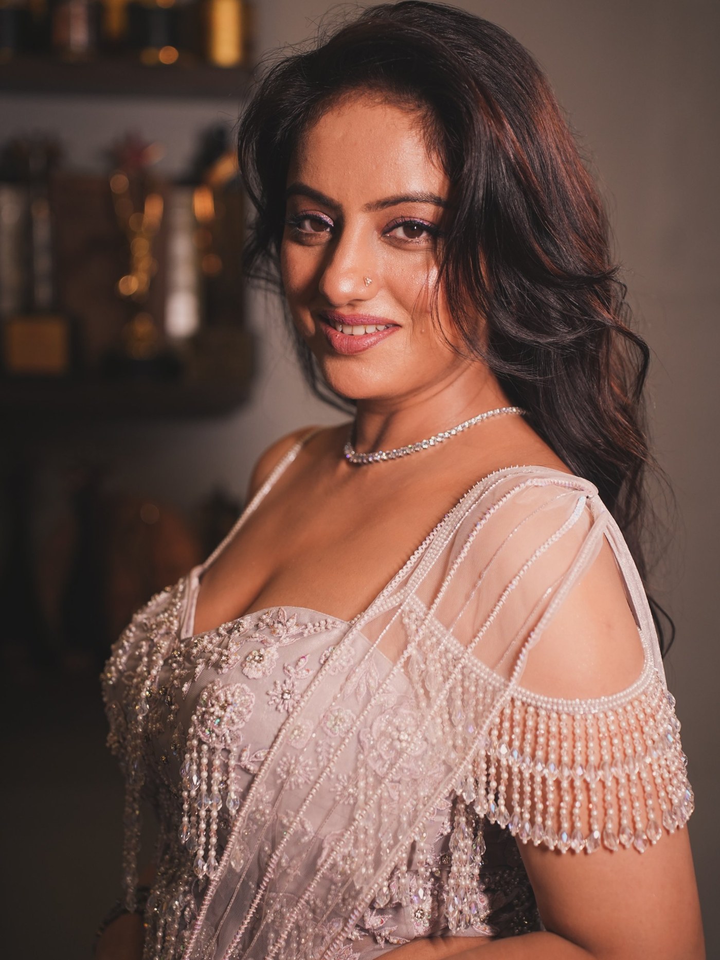 Deepika Singh's Timeless Saree Style Steals the Spotlight at International Awards