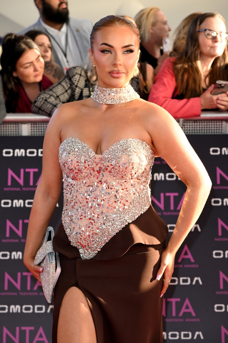 Demi Jones Steals the Spotlight at the National Television Awards