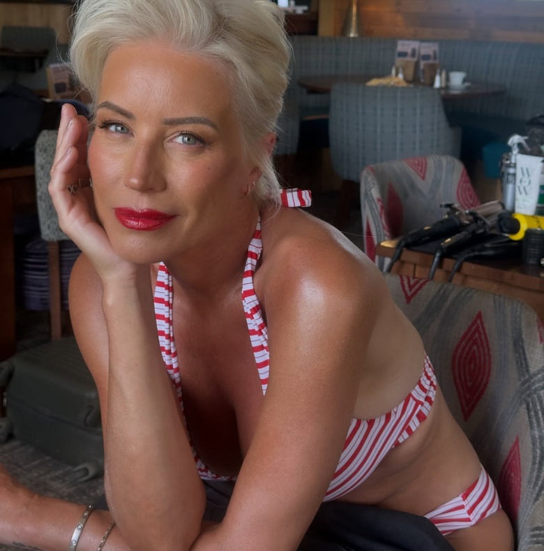 Denise Van Outen Brings Sparkling Glamour at the London Event!