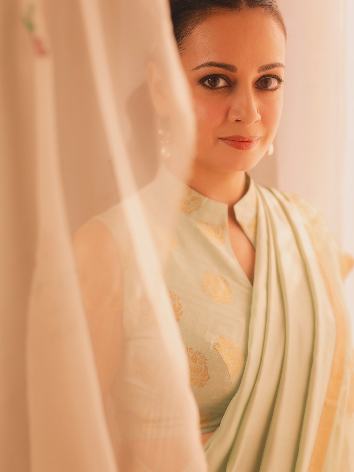 Dia Mirza's Effortless Grace: Reviving a Decade-Old Saree for a Meaningful Appearance