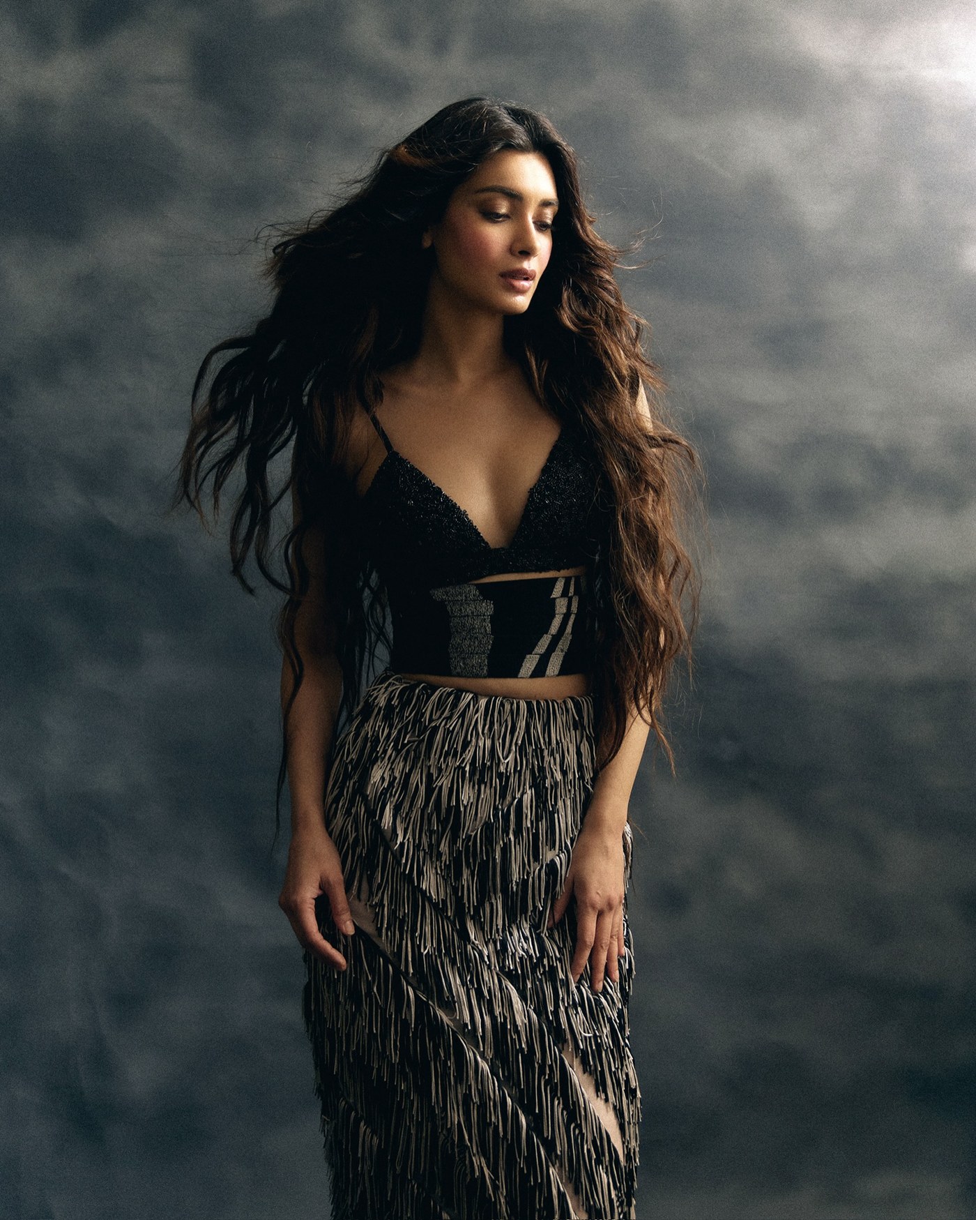 Diana Penty’s Midnight Moment: Black and Silver Sparkle!