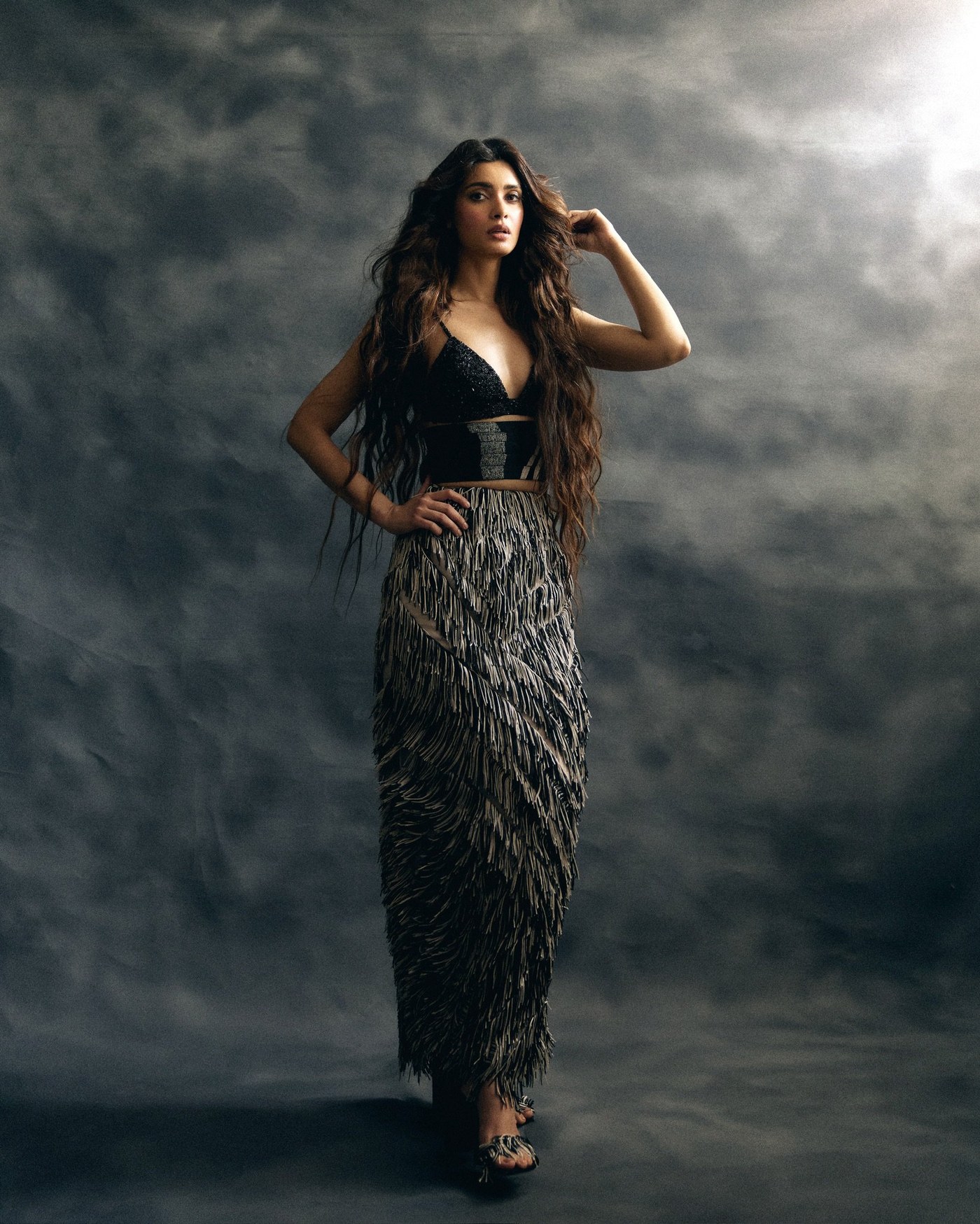 Diana Penty’s Midnight Moment: Black and Silver Sparkle!