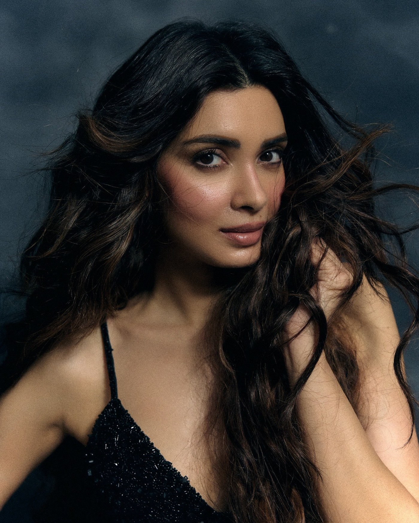 Diana Penty’s Midnight Moment: Black and Silver Sparkle!
