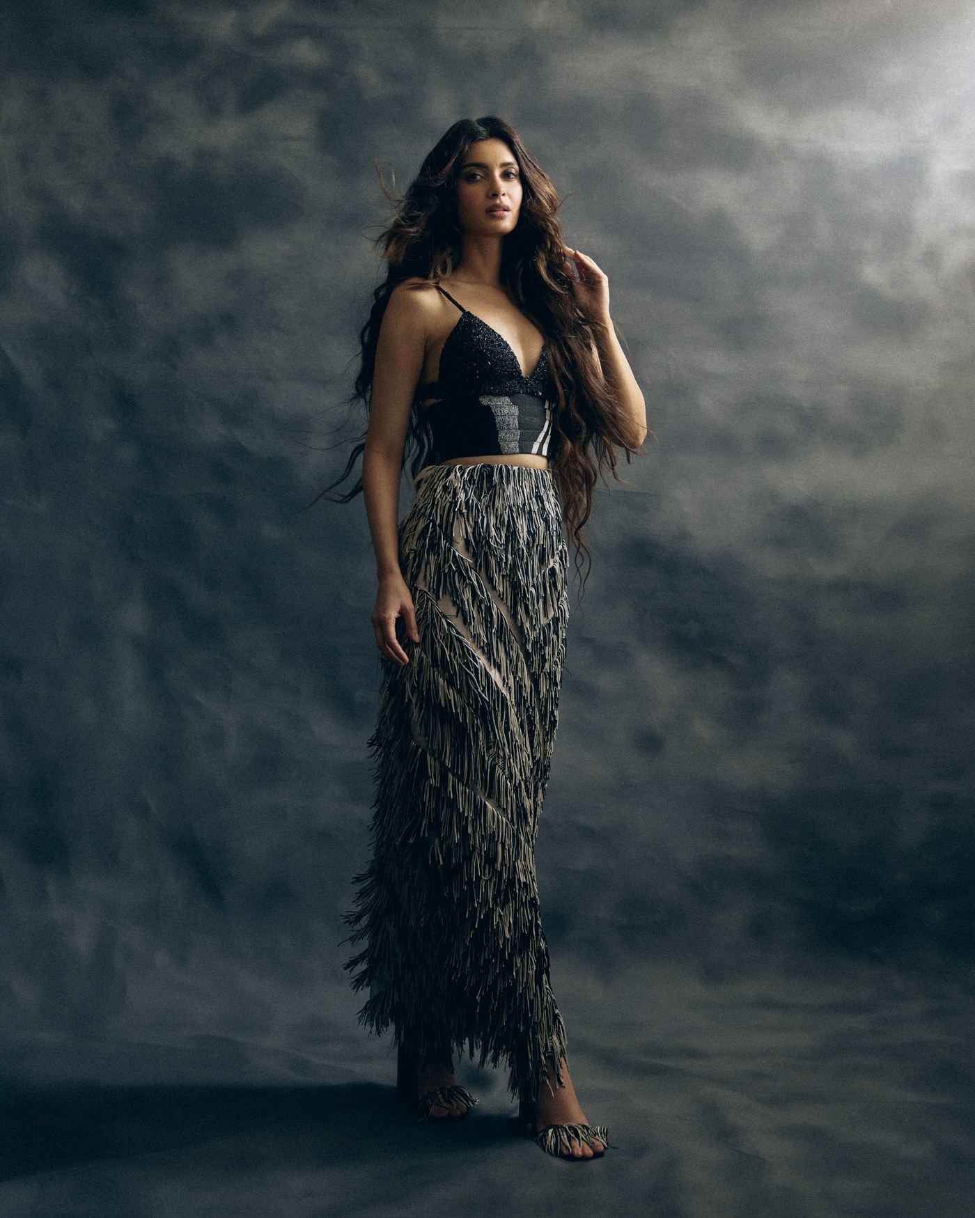 Diana Penty’s Midnight Moment: Black and Silver Sparkle!