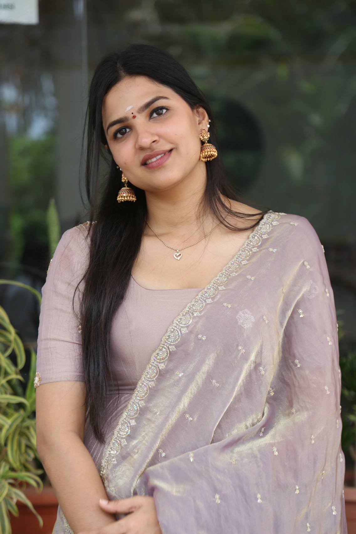 Divija Prabhakar's Pastel Elegance: A Floral Dream in Traditional Charm