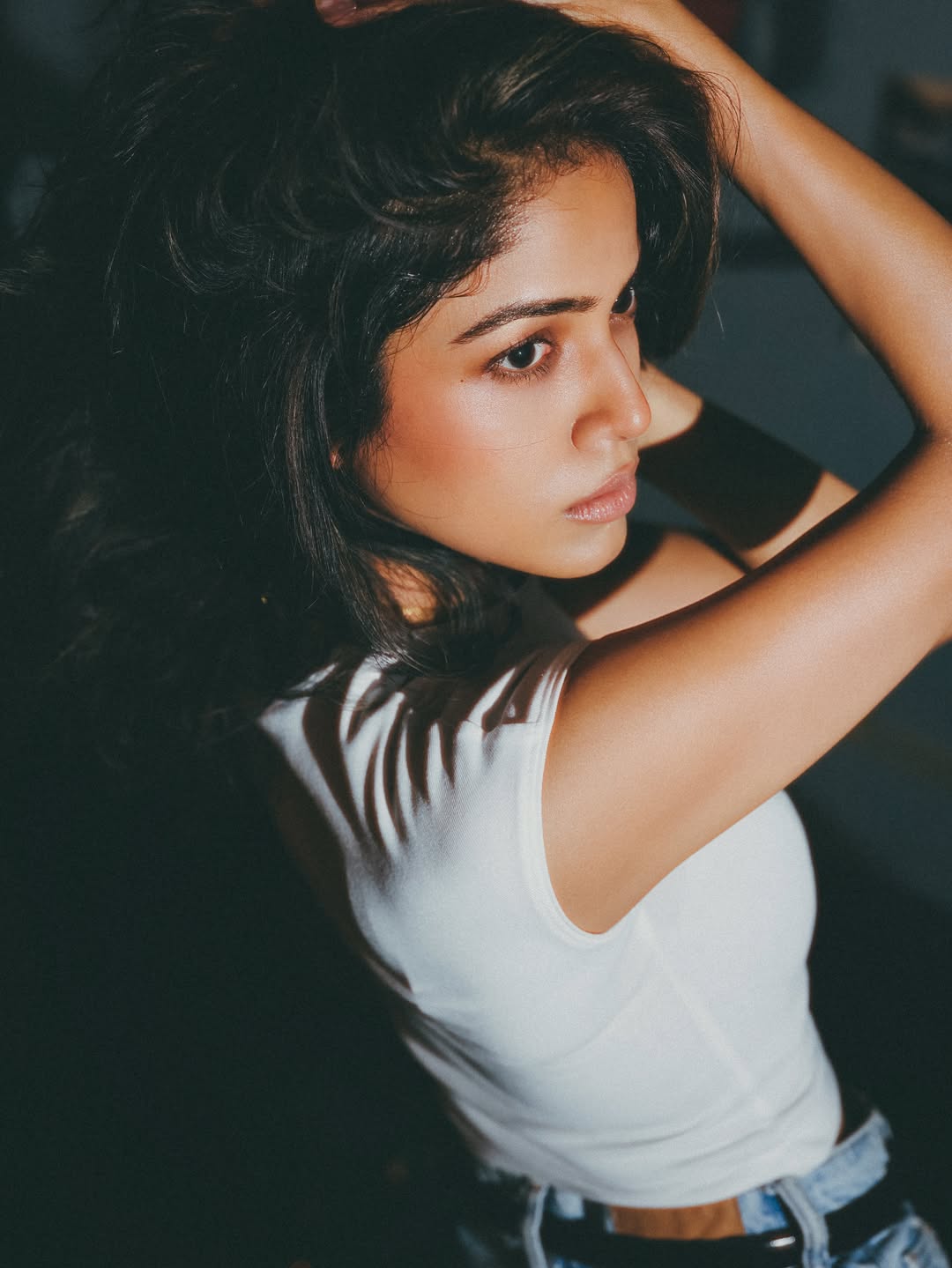 Drishika Chander Turns Vintage Muse in Chic Denim Look
