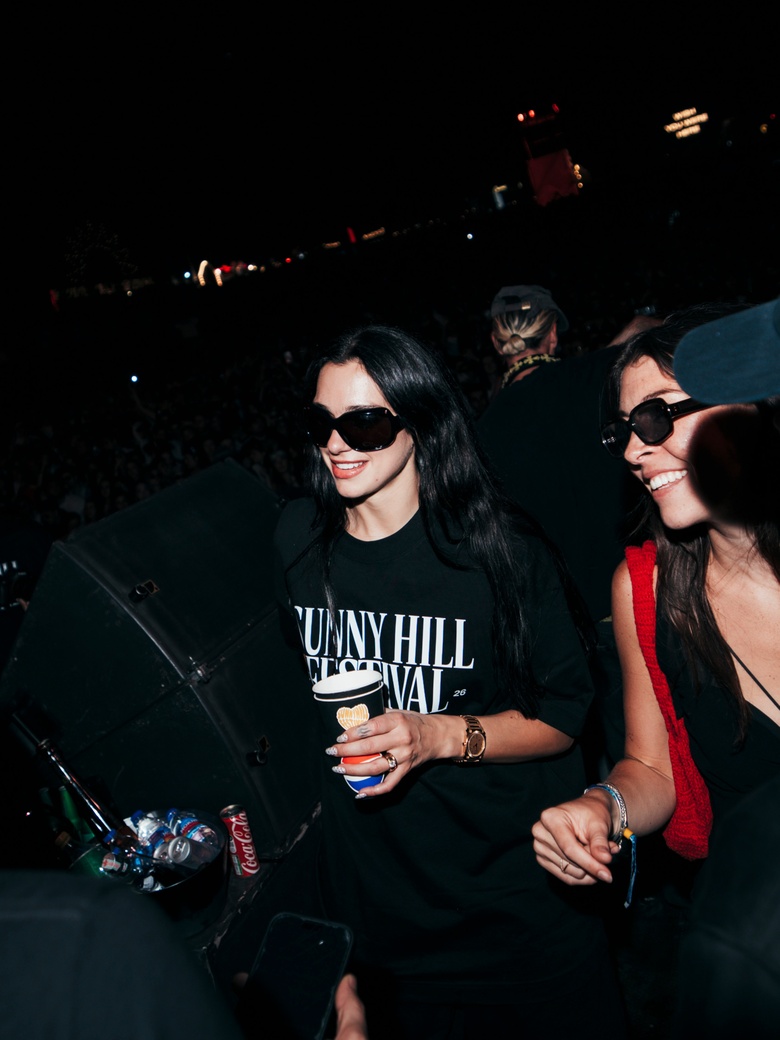 Dua Lipa Glows Up: Effortless Chic at the Sunny Hill Festival!