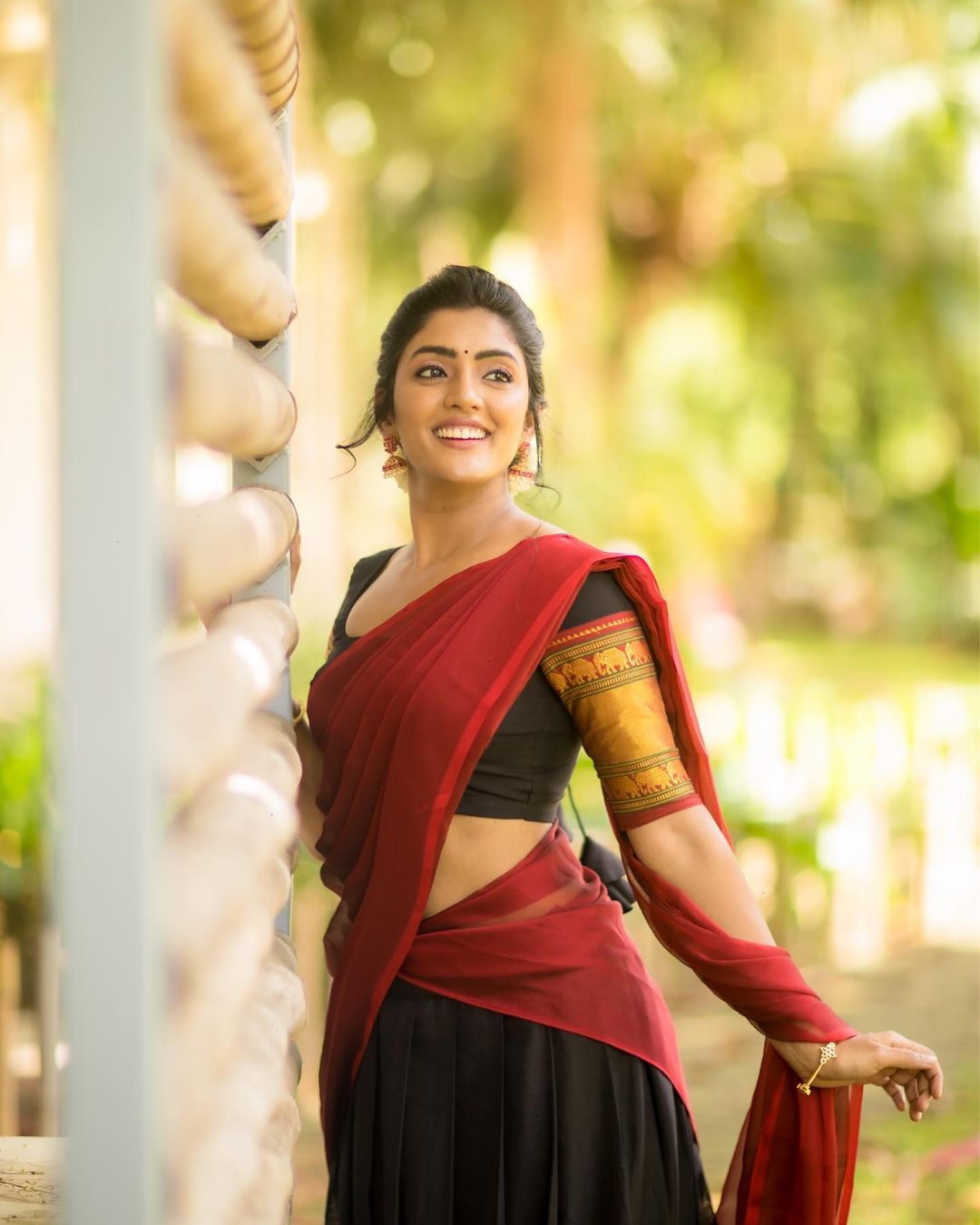 Eesha Rebba Stunning Dhavani Dress Photos Fashion Gallery